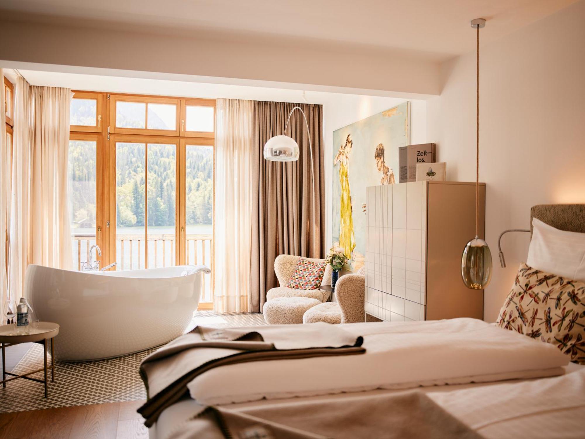 Tauroa Seehotel Grundlsee Bagian luar foto
