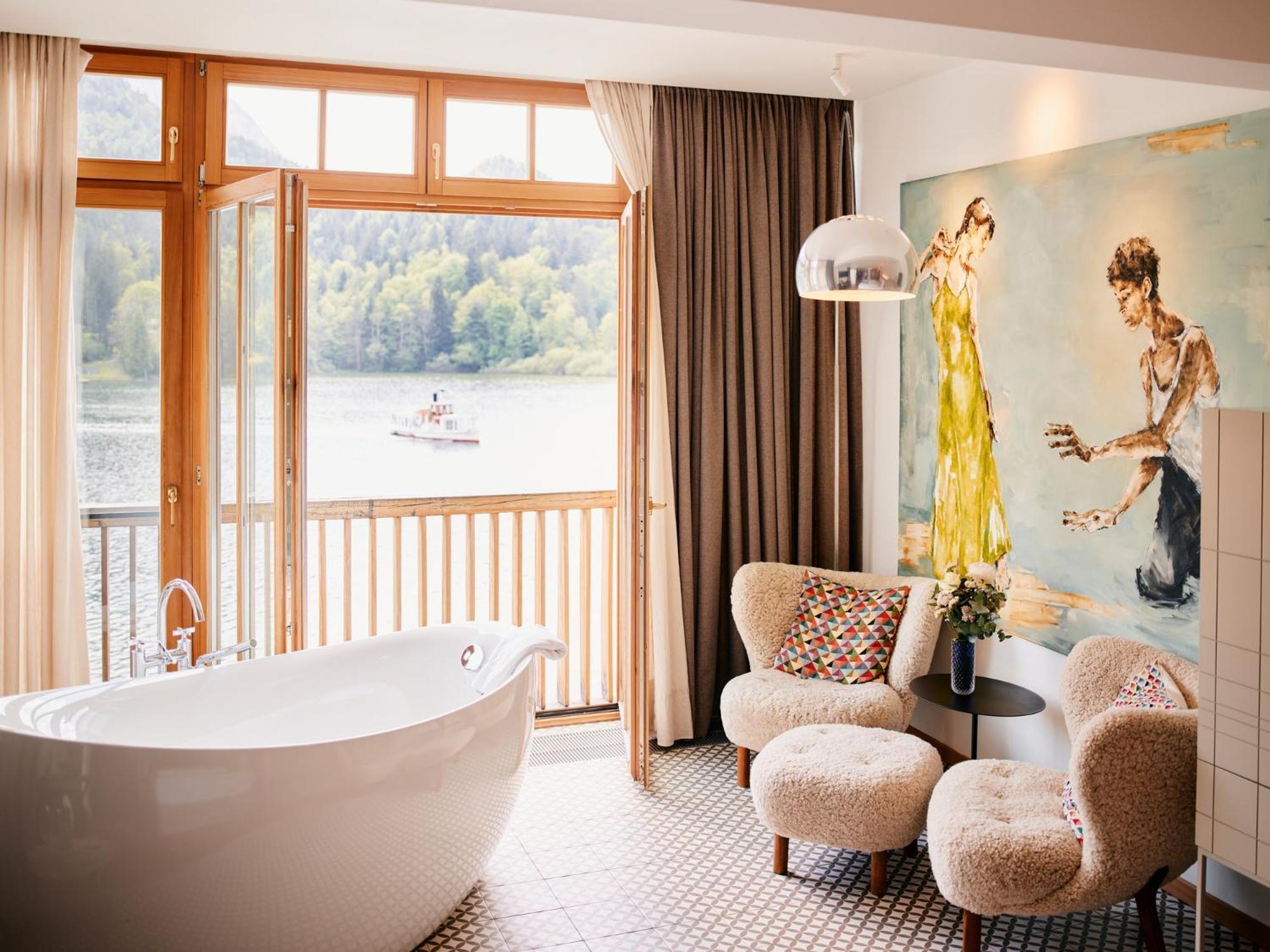 Tauroa Seehotel Grundlsee Bagian luar foto