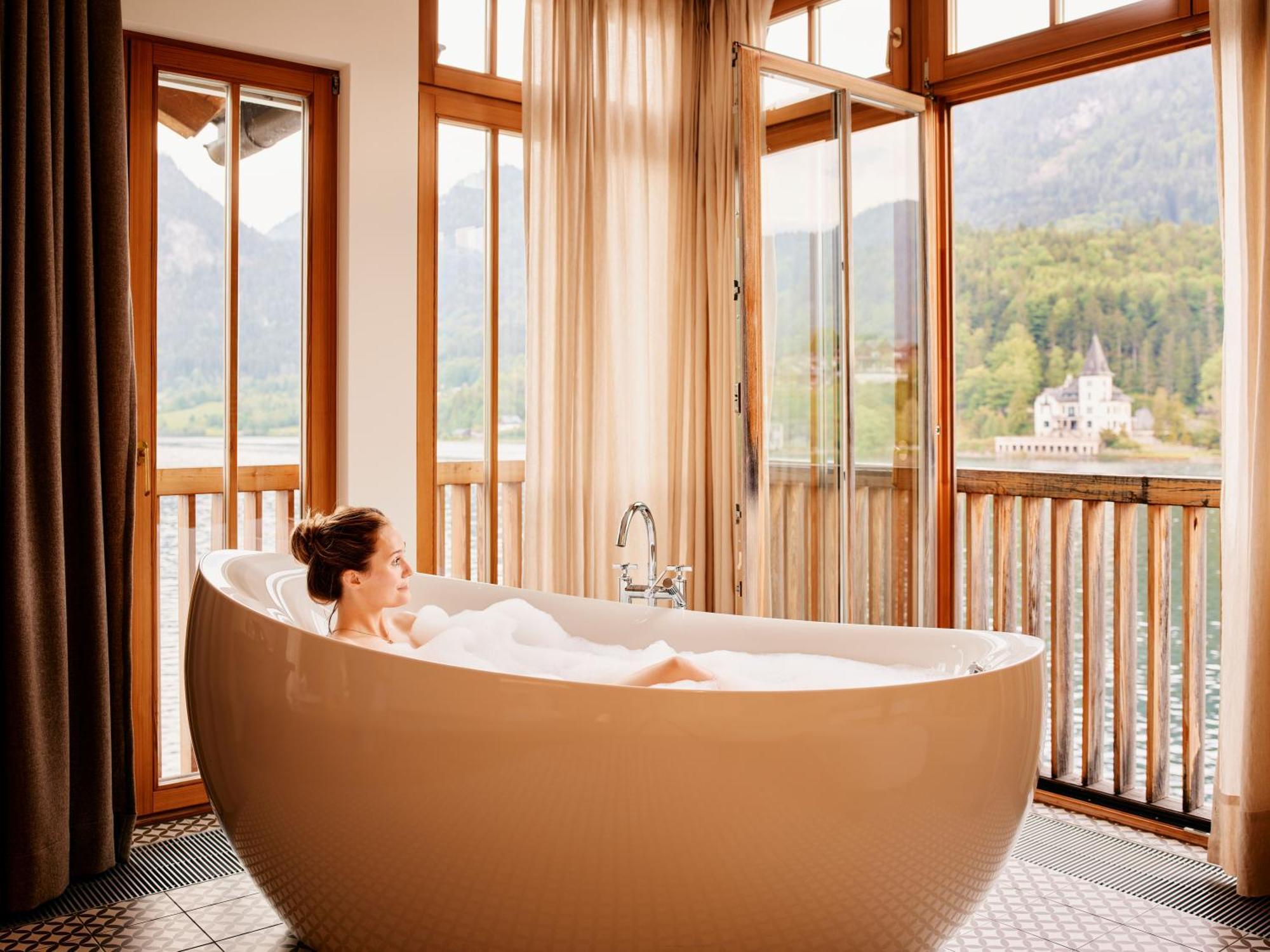 Tauroa Seehotel Grundlsee Bagian luar foto